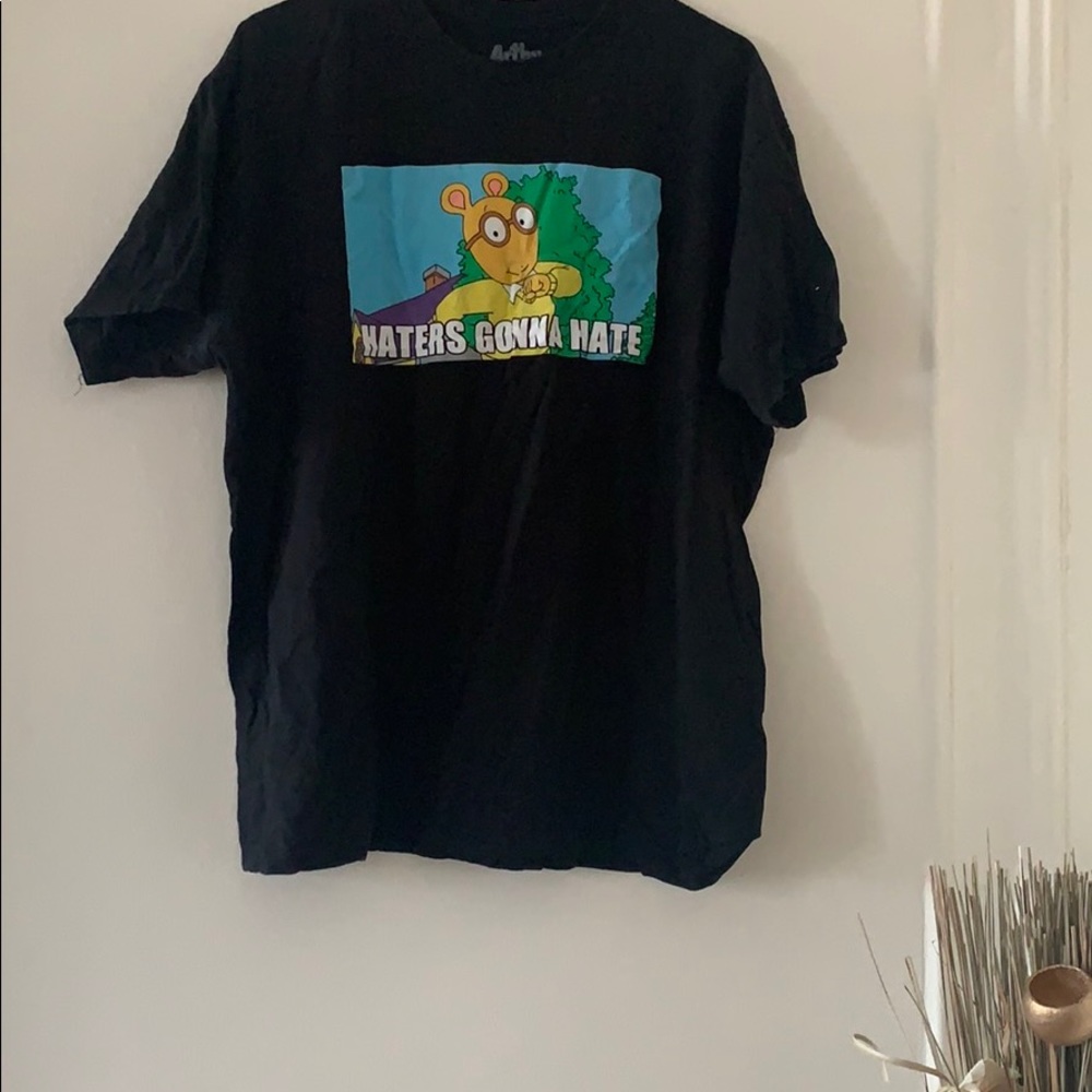 Arthur “Hater’s gonna hate” t shirt